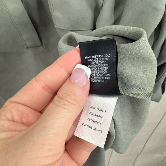 Torrid Harper Women’s 4X Green Plus Size Top Blouse - Picture 4 of 6